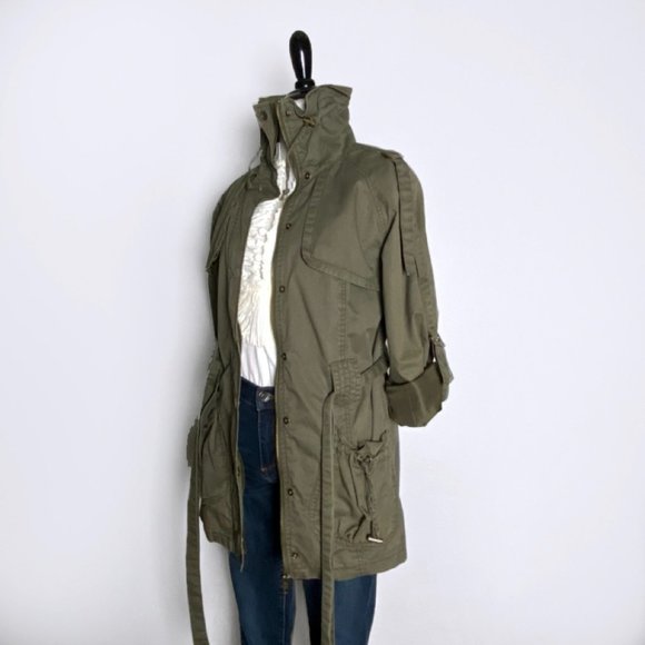 Forever 21 Jackets & Blazers - Olive green cotton trench coat